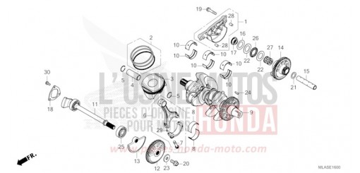 VILEBREQUIN/PISTON CMX1100AS de 2025